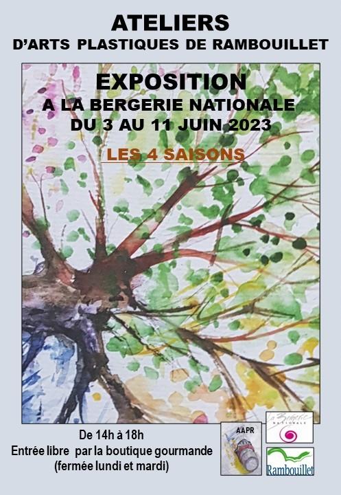 Expo 4 saisons affiche 2023