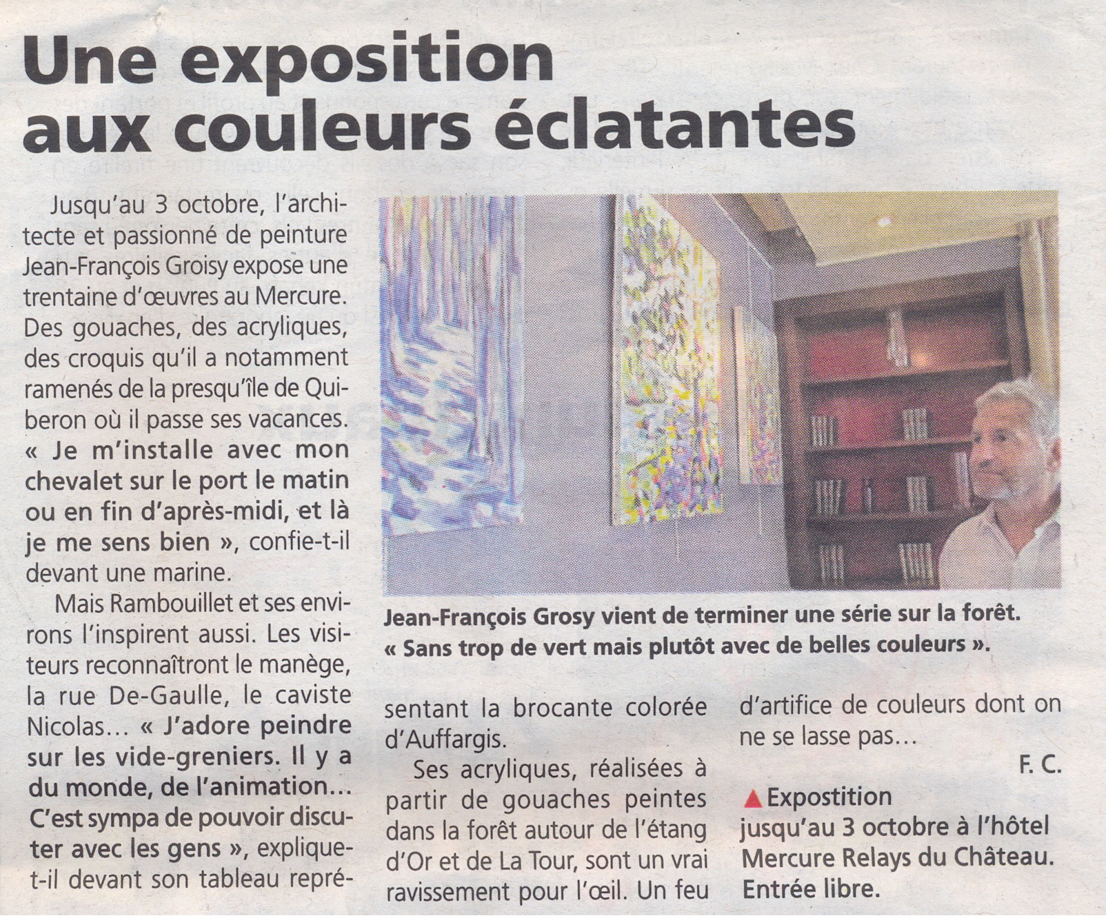 Les nouvelles jfg
