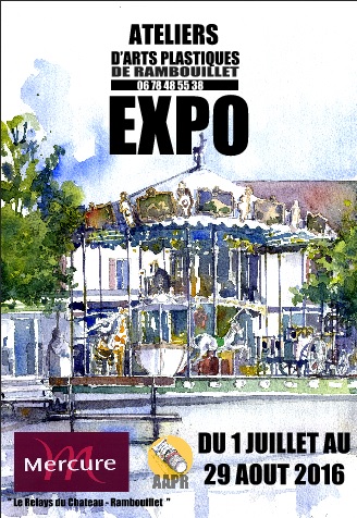 Affiche 2016 Expo AAPR Relays du Château