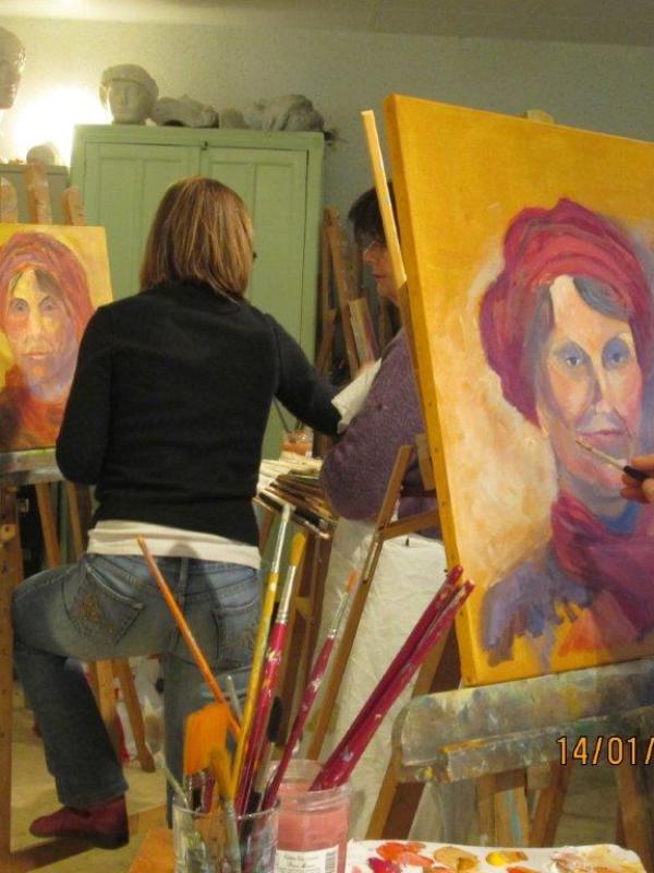 Le portrait d'après modèle