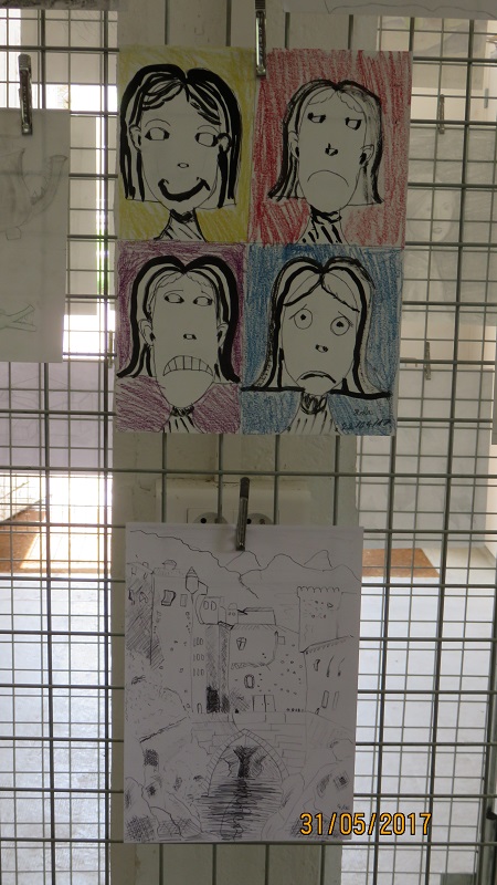 Quelques dessins de la section enfants & ados de Gabriel Rimbault